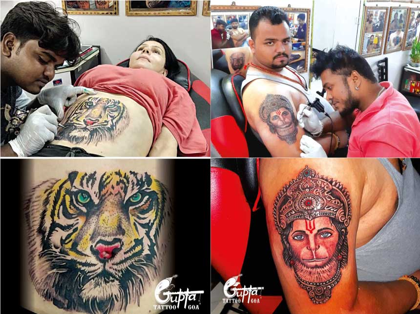 Best Tattoo Award at the International Tattoo Convention held in Goa