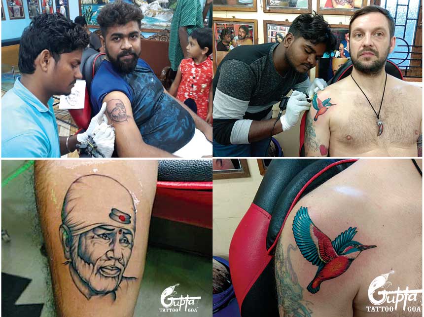 Gupta Best Tattoo Studio in Goa